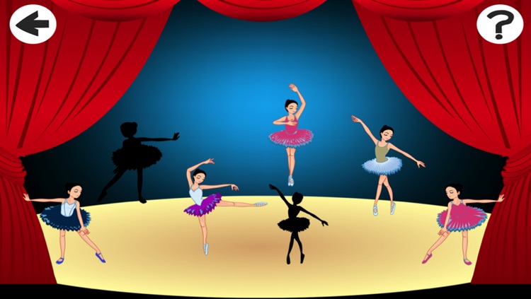 Beautiful Ballerina Game-s For Little Children & Smart Girl-s Learn-ing Puzzle and Sort-ing