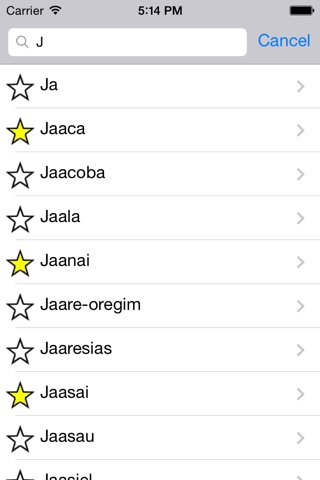 Nomes Bíblicos em Português screenshot 2