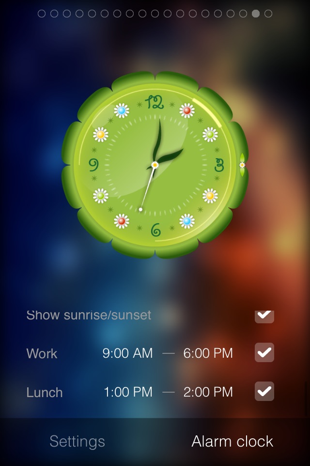 Alarm Clock Widget screenshot 2