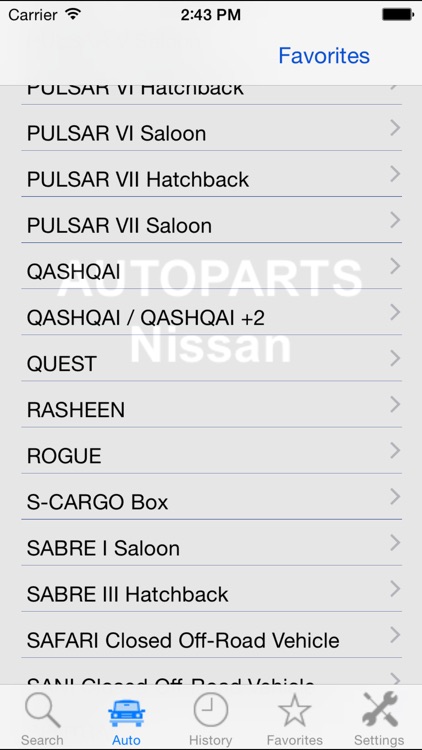 Autoparts for Nissan screenshot-4