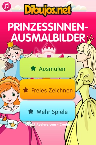 Princess Coloring Pages screenshot 3