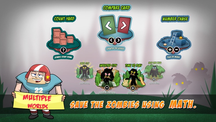 Math Vs Zombies - Math Games Grade K - 5