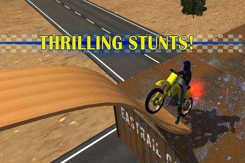Moto Stunt Bike Simulator 3D - Furious high speed motorbike racing and jumping game screenshot 2