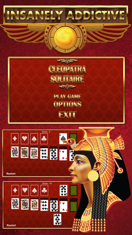 Cleopatra's Pyramid Solitaire