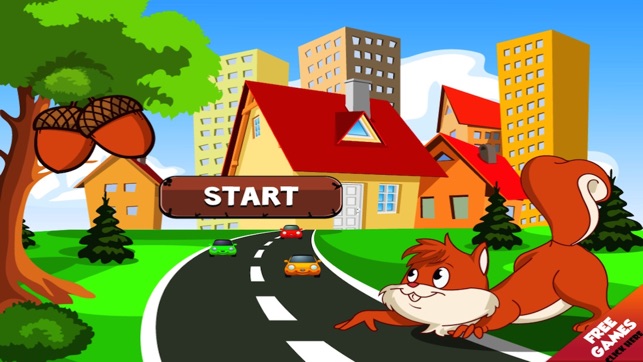 Speedy Squirrel Wall Nut Hunt Race Against Traffic Challenge(圖1)-速報App