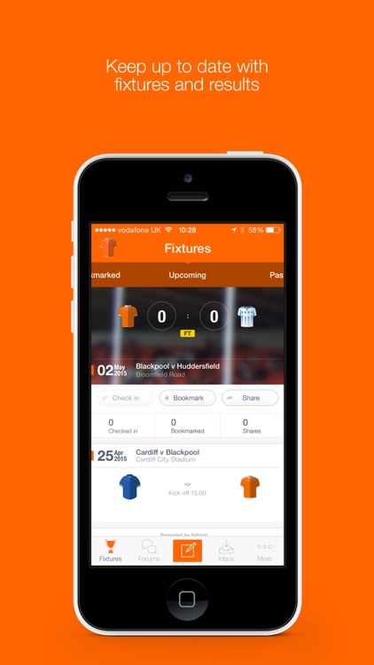 Fan App for Blackpool FC