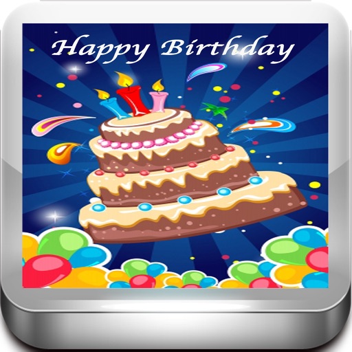 The Ultimate Happy Birthday Cards (Lite Version). Custom and Send Birthday Greetings eCard with emoji, text and voice messages Icon