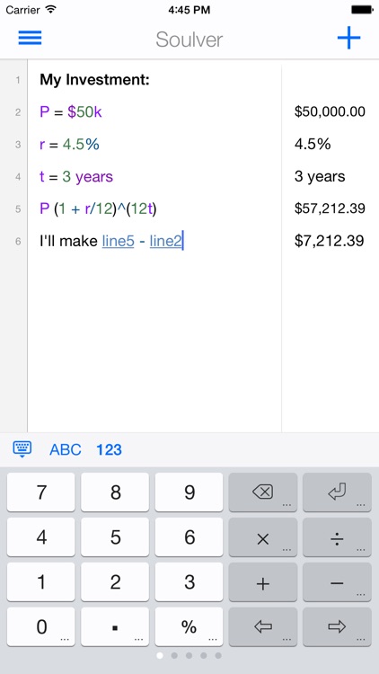 Soulver - the notepad calculator screenshot-3