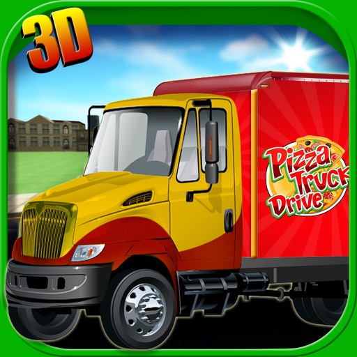 Pizza Truck Driver 3D - Fast Food Delivery Simulator Game on Real City Roads iOS App