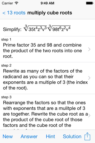 Algebra Study Problems screenshot 2