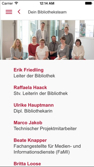 HdM Bibliotheks-App