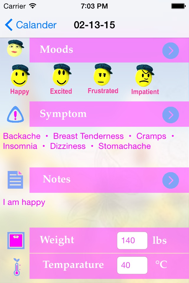 Ovulation Predictor screenshot 4