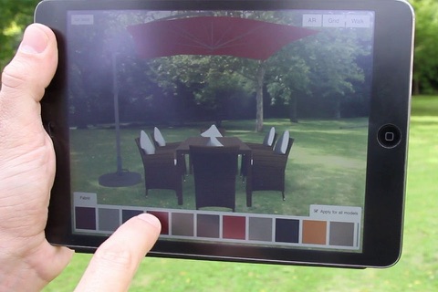 Outdoor Furniture ViewAR screenshot 3
