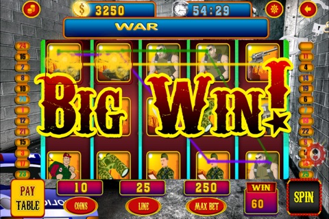 Big Worlds Wars Slots Casino Free Star Commander in Vegas Video and More screenshot 4