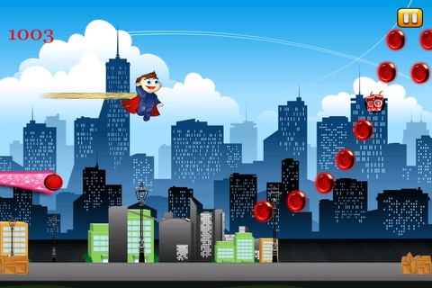 Super Hero Flight Adventure - Brave Jumpy Warrior Madness screenshot 3