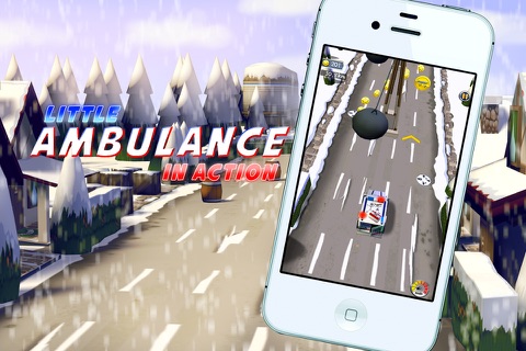 Little Ambulance in Action Kids: 3D Fun Exciting Driving for Kids with Cute Emergency Car screenshot 3