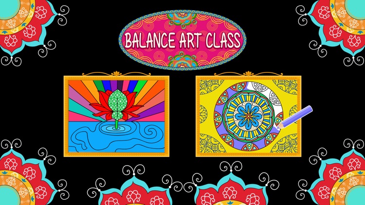 Balance Art Class: Stress Relieving Coloring Book for Adults Pro