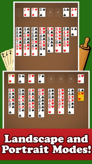 Bakers Game Solitaire Free Card Game Classic Solitare Solo(圖2)-速報App