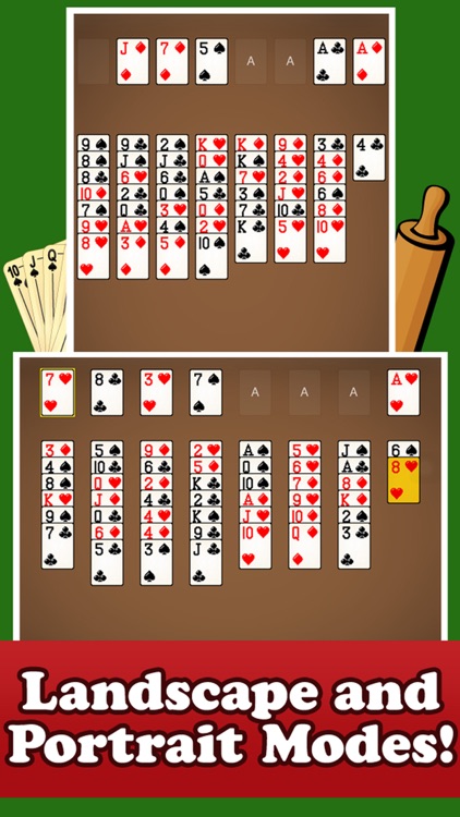 Bakers Game Solitaire Free Card Game Classic Solitare Solo by 12 POINT ...