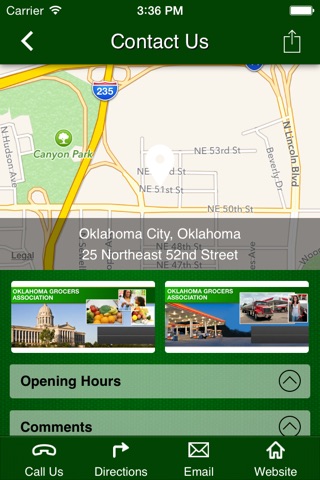 Oklahoma Grocers Association screenshot 2