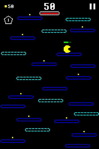 Dac Jump Pixel a retro style jump up game of pac series screenshot 4