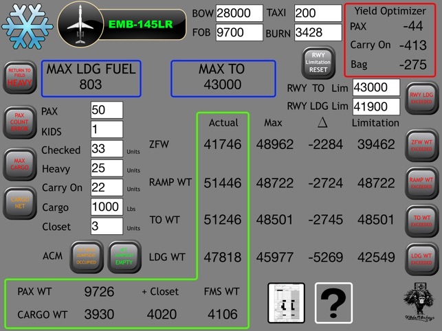 EMB-145 W&B(圖1)-速報App