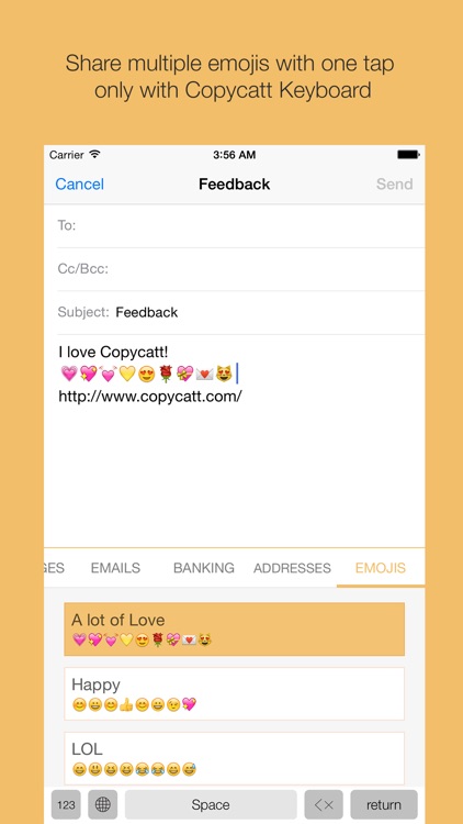 Copycatt - Secure Copy Paste Keyboard