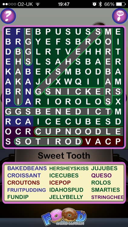 Epic Food Word Search - giant wordsearch puzzle (ad-free)