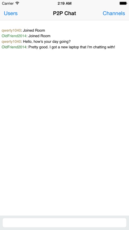 P2P Chat Client - Secure communication over Bluetooth, Ad-Hoc, or WLAN networks