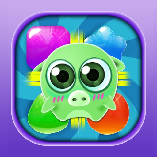 Piggy Checkpoints - Jelly Bubble Click iOS App