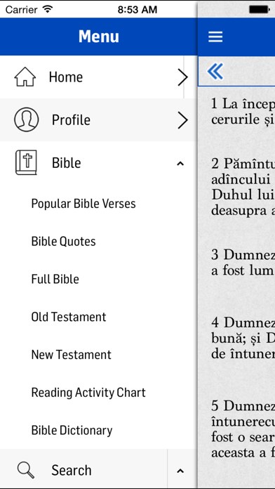 How to cancel & delete Romanian Bible from iphone & ipad 4