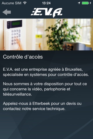 E.V.A. Security Systems screenshot 3