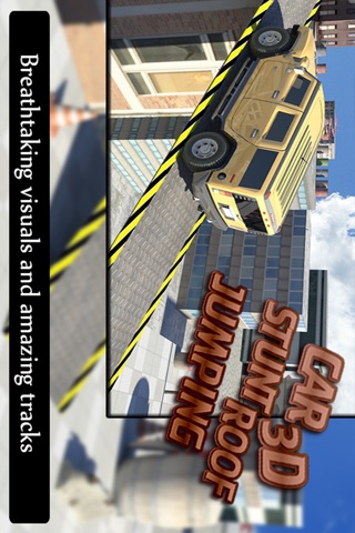 Car Stunt 3d Roof Jumping screenshot 2