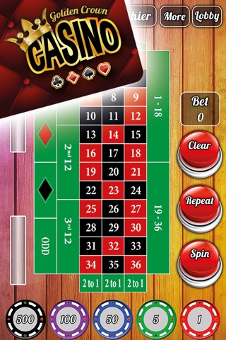 Gold Crown Casino : Complete casino experience with 5 Vegas style games, bonuses and more screenshot 4