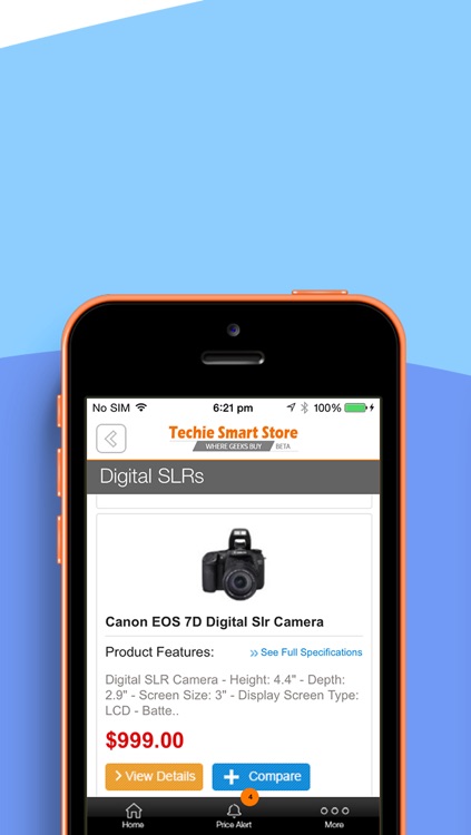 Techie Smart Store - A Specialized Comparison Price Engine App screenshot-3