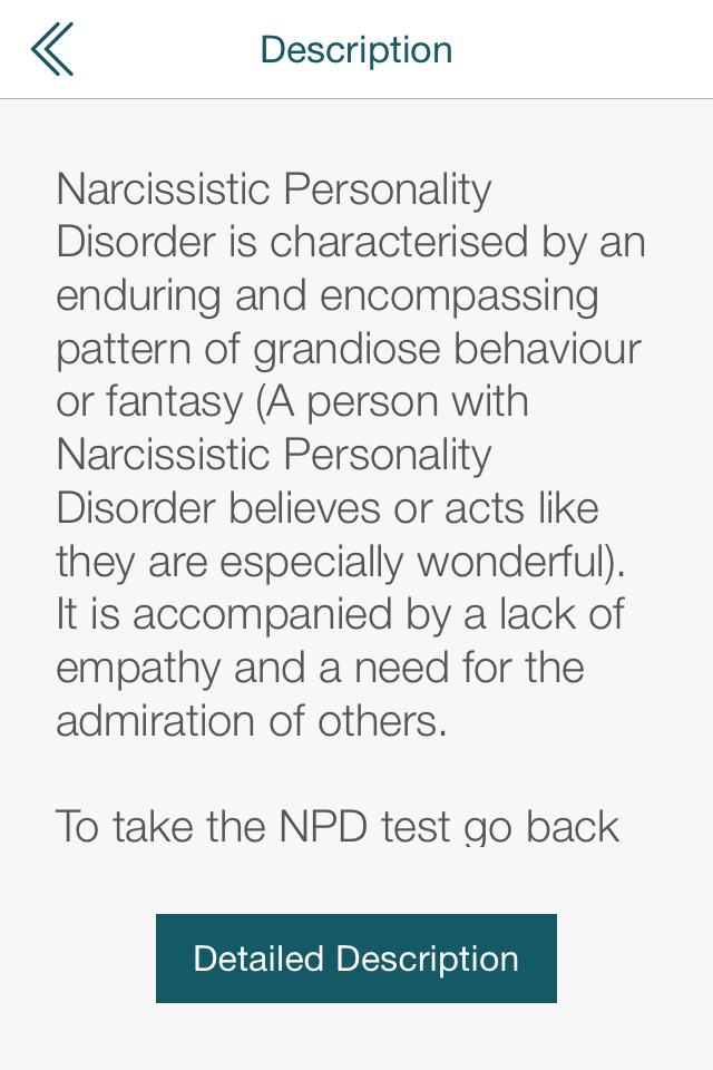 Narcissistic Personality Disorder Test NPD By Pocketshrink screenshot 3