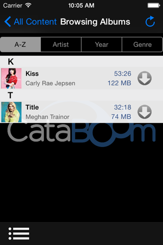 Cataboom Digital Locker screenshot 2