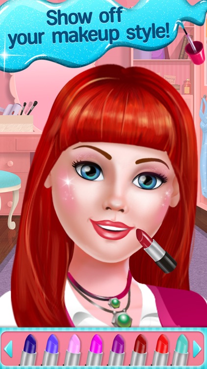 College Chic Makeover - Spa & Salon Day: Dress Up, Make Up, Photo Fun & Card Maker screenshot-4