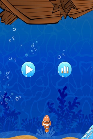 A Tiny Clown Fish Tap Game - Move to Save Free screenshot 3
