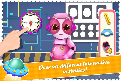 My Baby from the Future - Robot Family Project: Mommy Care & Babies Game screenshot 2