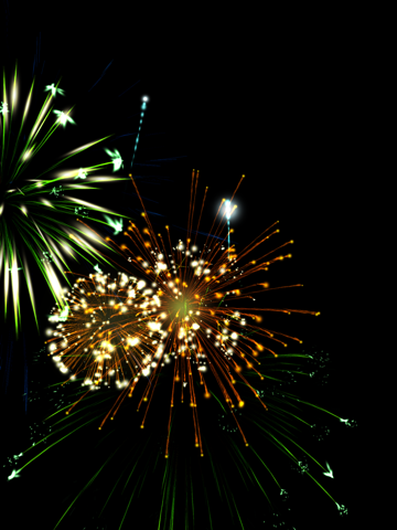 a display of fireworks freeのおすすめ画像3