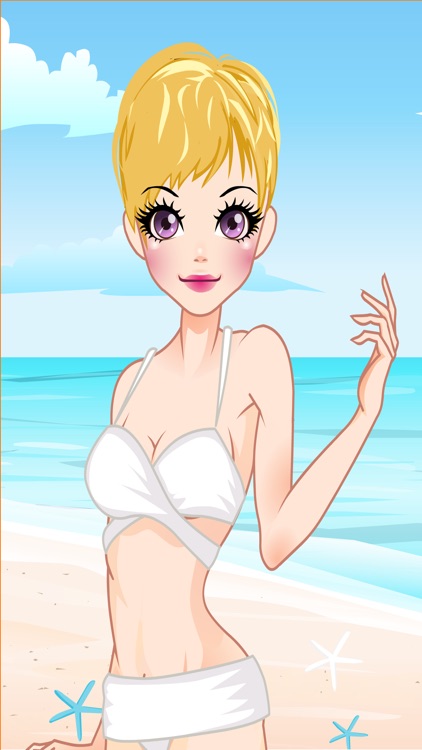 Tropical Fashion Models 2 - Dress up and make up game for kids who love fashion