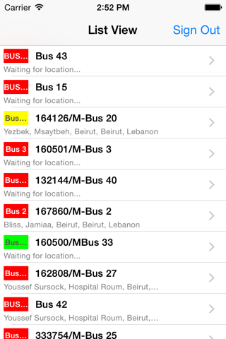 Eduvation Bus Tracker screenshot 2