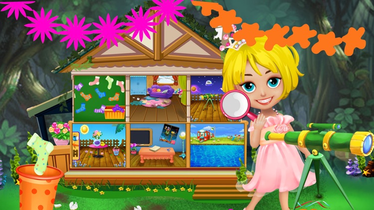 Princess Palace Tree House - Fun Kids Outdoor Adventure Games