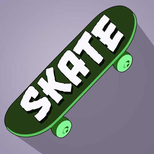 Super Skate Board Racing Mania - best flying mission arcade game Icon