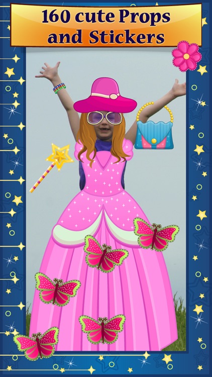 My Princess Photo Booth- Dress up props and stickers editor for girls