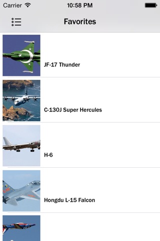 Military Aircrafts Guide screenshot 2