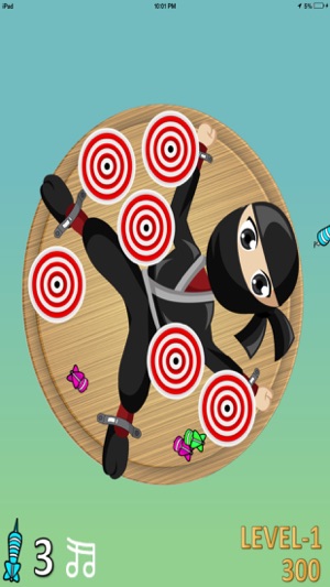 Darts Ninja - Be A Crazy Pro And Avoid The Clumsy Victim(圖3)-速報App