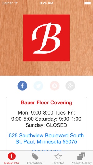 Bauer Floor Covering Inc. by DWS(圖1)-速報App