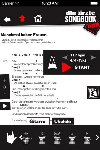 die ärzte Songbook screenshot 3